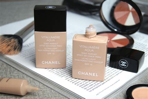 chanel vitalumiere aqua foundation reviews 2019|Chanel vitalumiere aqua shades.